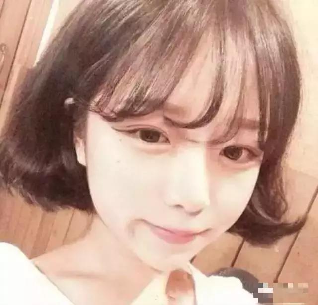 刘海剪坏了怎么扎好看,刘海剪坏了图片