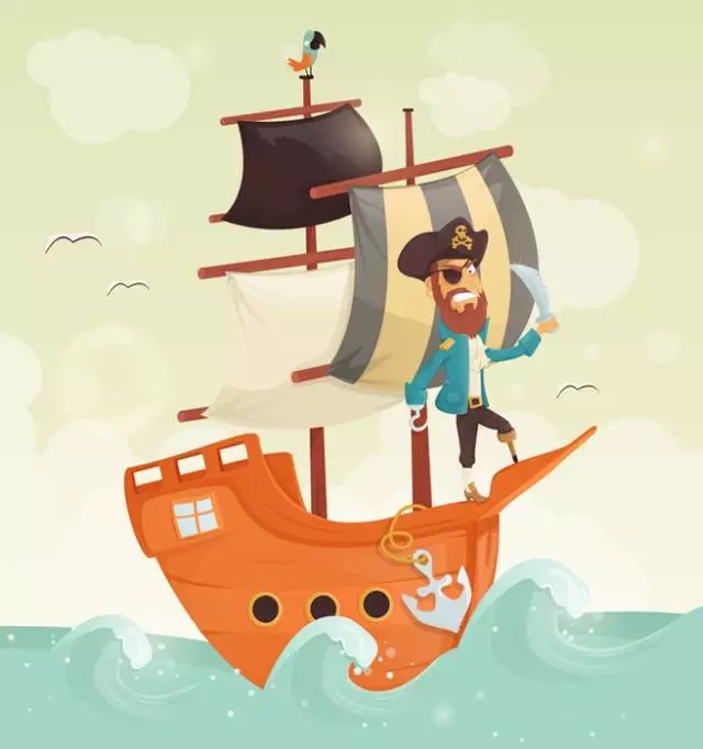 海盗为什么戴眼罩戴铁钩,海盗船长为什么要蒙住一只眼睛