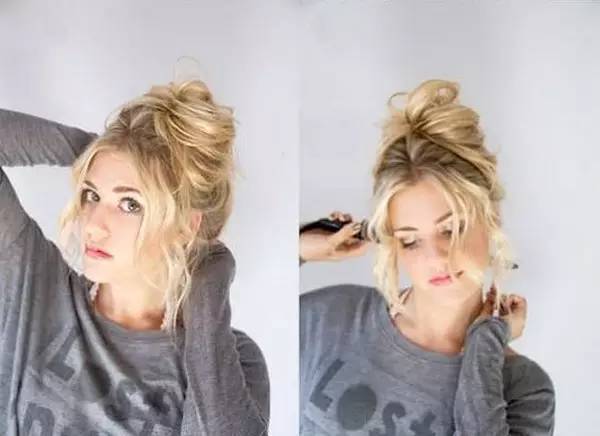 高圆圆同款发型适合你,复古运动风高圆圆发型