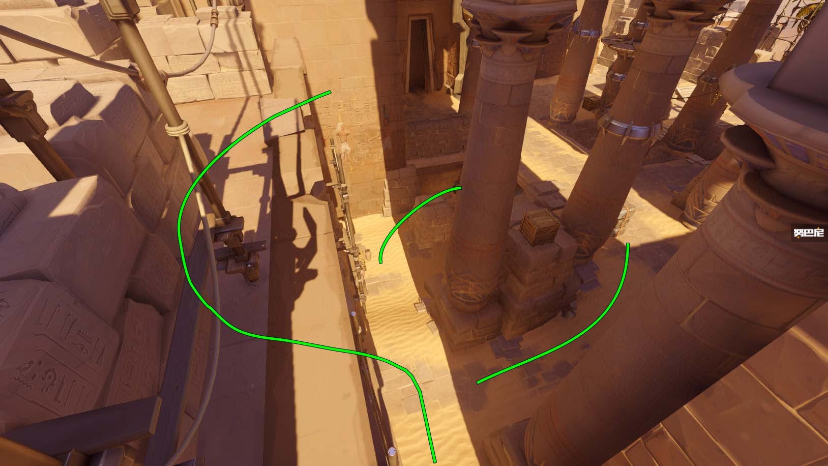 阿努比斯神殿守望,守望先锋阿努比斯神殿跑酷源氏