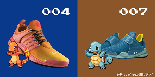 每只精灵1双鞋!NIKE推出《宠物小精灵》联名鞋款