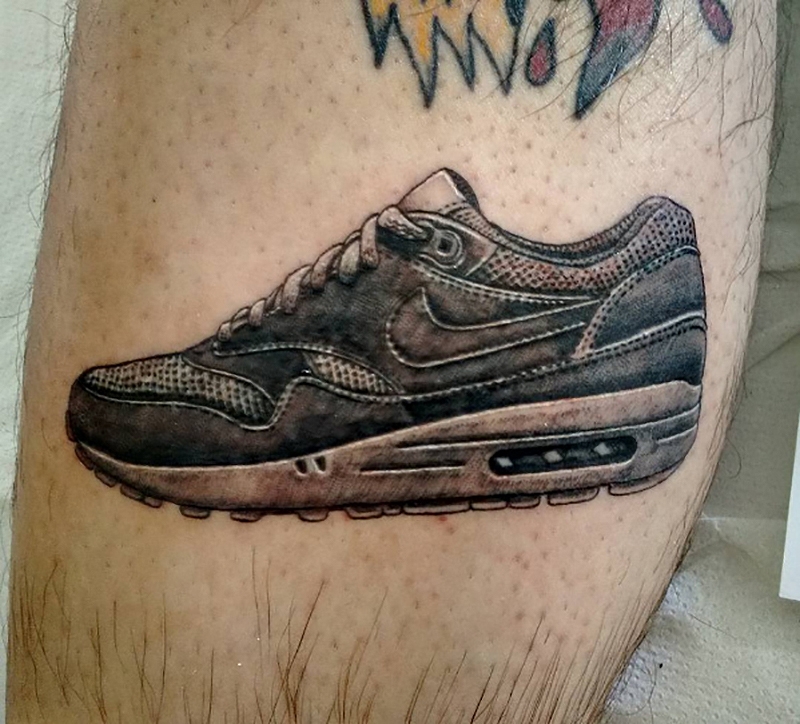这才是真爱！Sneakerhead的球鞋纹身