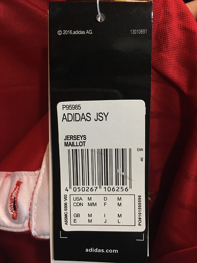 拜仁球衣1617鉴别,拜仁主客场球衣