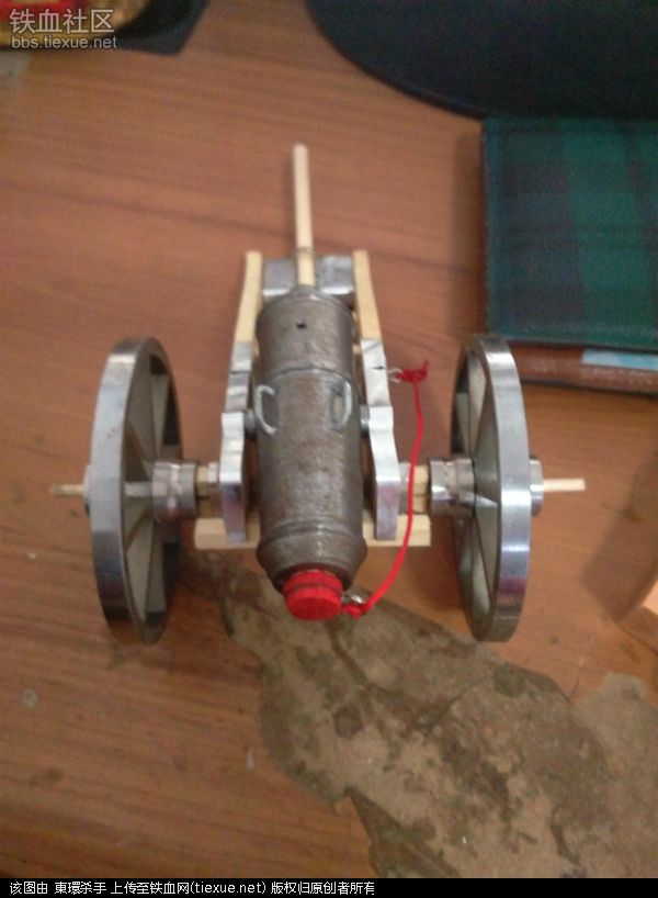 自制古代武器模型,火炮模型设计