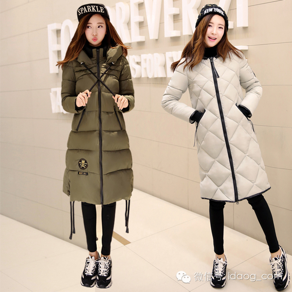冬季时尚宽松羽绒棉服,高品质冬季新款时尚减龄羽绒棉服