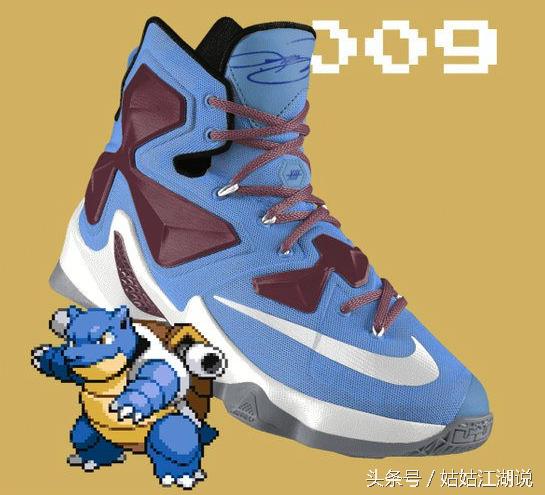 精灵宝可梦nike联名鞋,鞋控耐克