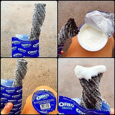 长得像奥利奥的零食,奥利奥像奶油