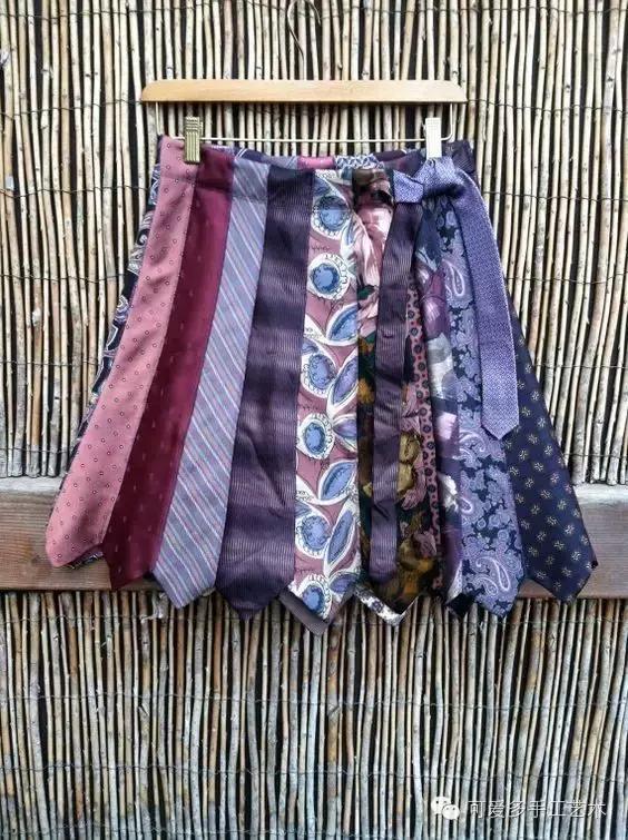 旧领带变身戒指收纳台,旧领带变废为宝