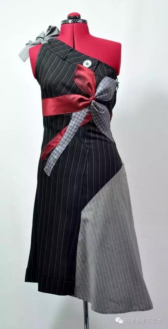 旧领带变身戒指收纳台,旧领带变废为宝