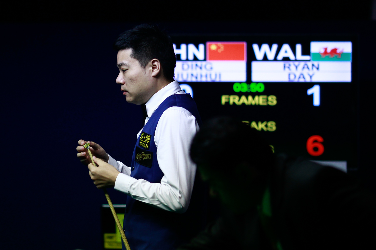 2019年世界公开赛丁俊晖vs袁思俊,丁俊晖05不敌袁思俊德国大师赛