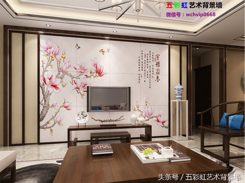 现代中式艺术漆电视背景墙,新中式电视背景墙雕刻