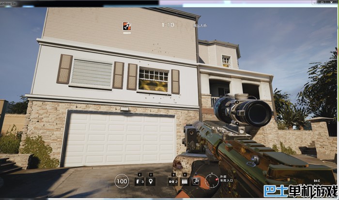 彩虹六号*攻围**孤狼别墅快速刷声望技巧