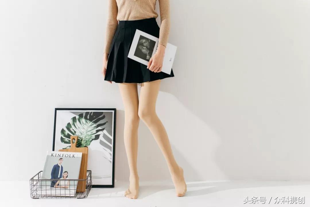 秋冬显瘦氛围感条纹袜,一双显瘦又保暖的长袜