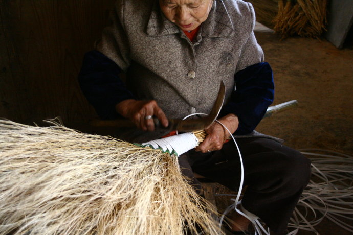 农村老家扫把,农村扫谷子扫把