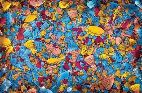 斑斓创意插画,灵动插画