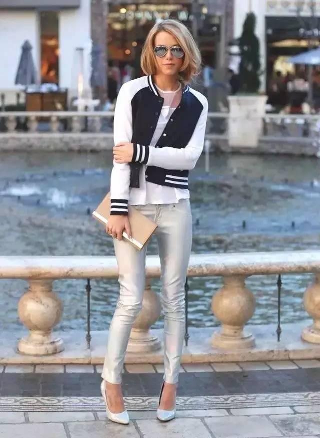 一件夹克穿搭设计,一件夹克的四种穿法