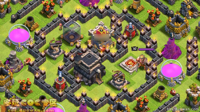 部落冲突9本公认神阵链接,部落冲突9本八卦阵解说