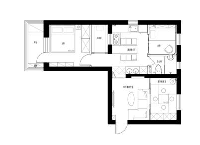 117平三房改4室最佳方案,39平老房改造翻新全过程