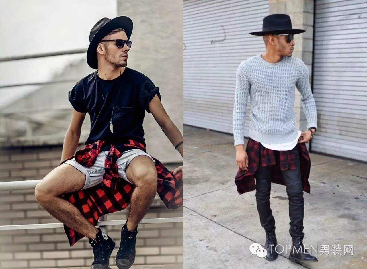 显瘦又永不过时的格子衬衫,很丑的格子衬衫怎么穿