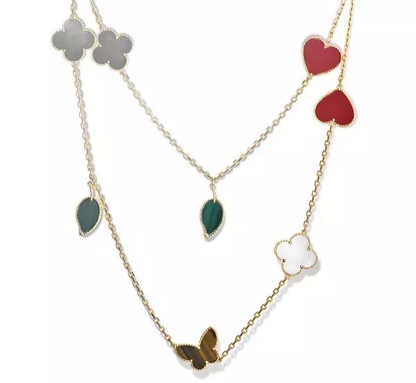 vca750四叶草项链价格,vca四叶草项链颜色寓意