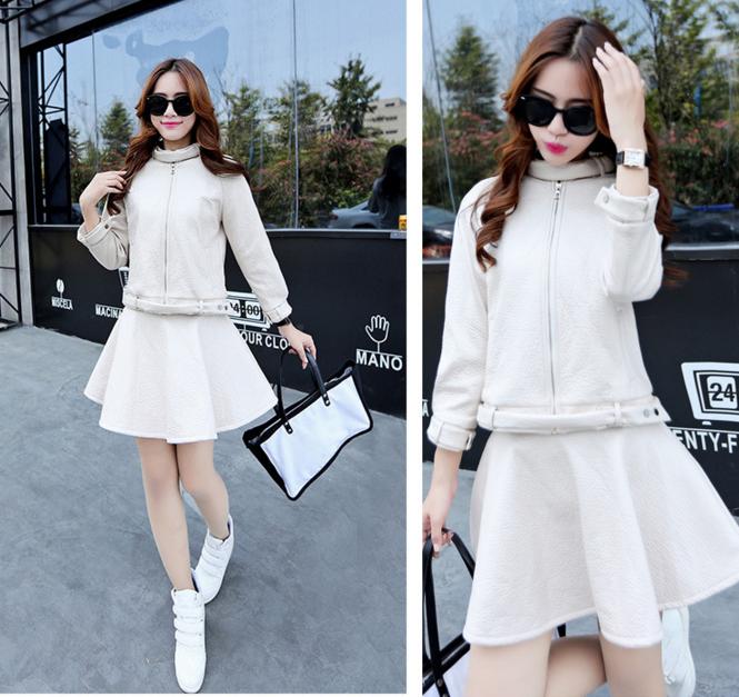 高级皮衣休闲,高档pu皮衣针织拼接