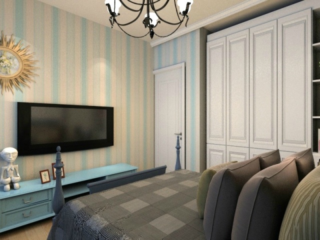 阳光城檀悦83平效果图,阳光城檀悦复式设计方案