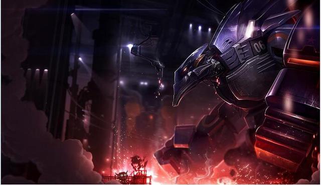 剁手*党**推荐:英雄联盟里酷炫主题机甲风皮肤。