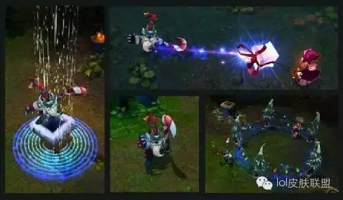 蒙多冰雪节皮肤特效,冰雪节皮肤特效