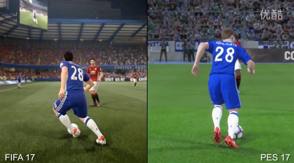 fifa17和实况2017哪个好玩,fifa17对战