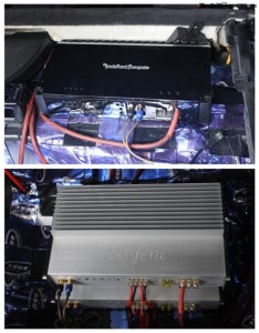 大众途锐音响改装丹拿342爽