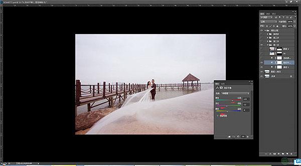 ps婚纱照怎么拍出大片的感觉,高级感婚纱照ps教程