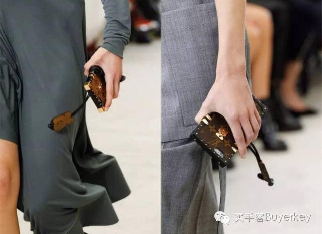 手拿包女推荐真皮徽章款,新款女士手拿包百搭大容量