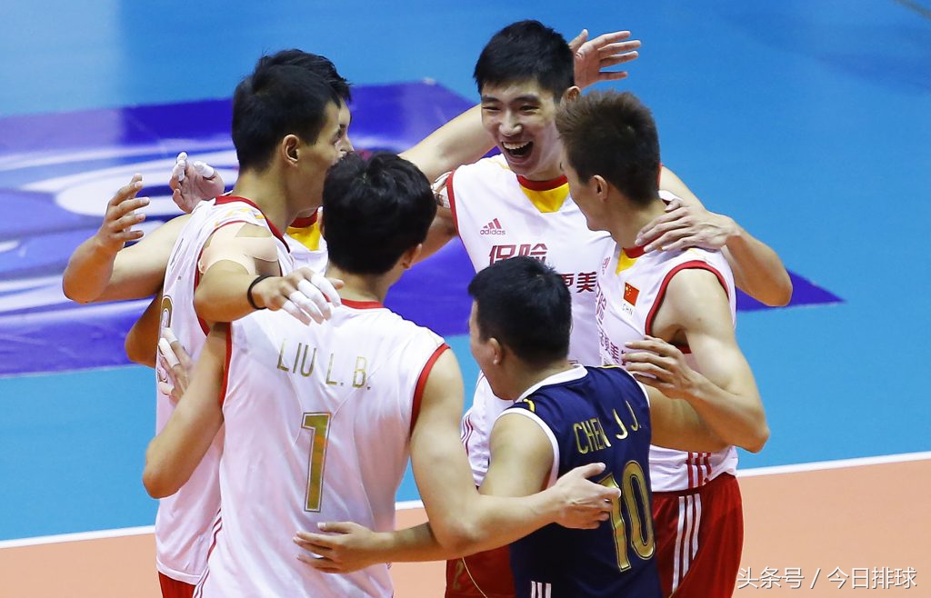 中国男排3-0日本夺亚洲杯冠军,中国男排亚洲四强