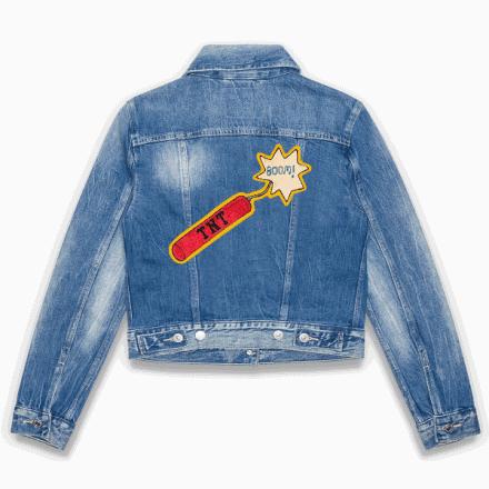 比较潮流好看的牛仔外套,牛仔外套时髦
