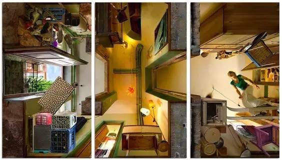 从脚底看房间是何等的体验？