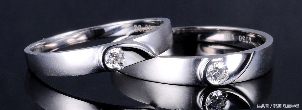 50分钻戒用铂金还是18k做戒托合适,钻戒戒托选18k黄金和18k白金