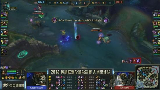 roxvsanx全场回顾,anx双杀rox