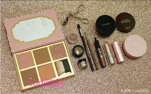 单眼皮可爱韩妆眼妆,适合画韩系妆的眼影单眼皮