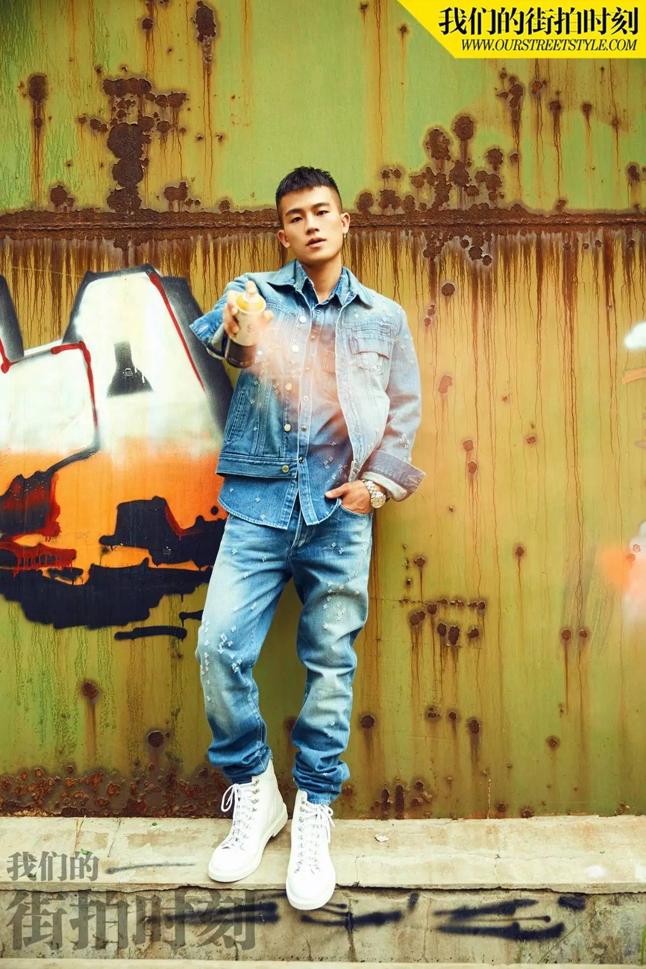 街拍时尚大方显年轻气息,王珞丹街拍