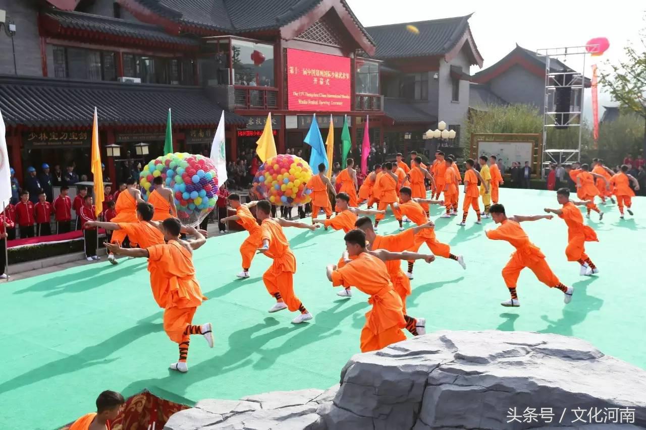 少林18铜人武术表演,禅武合一少林功夫