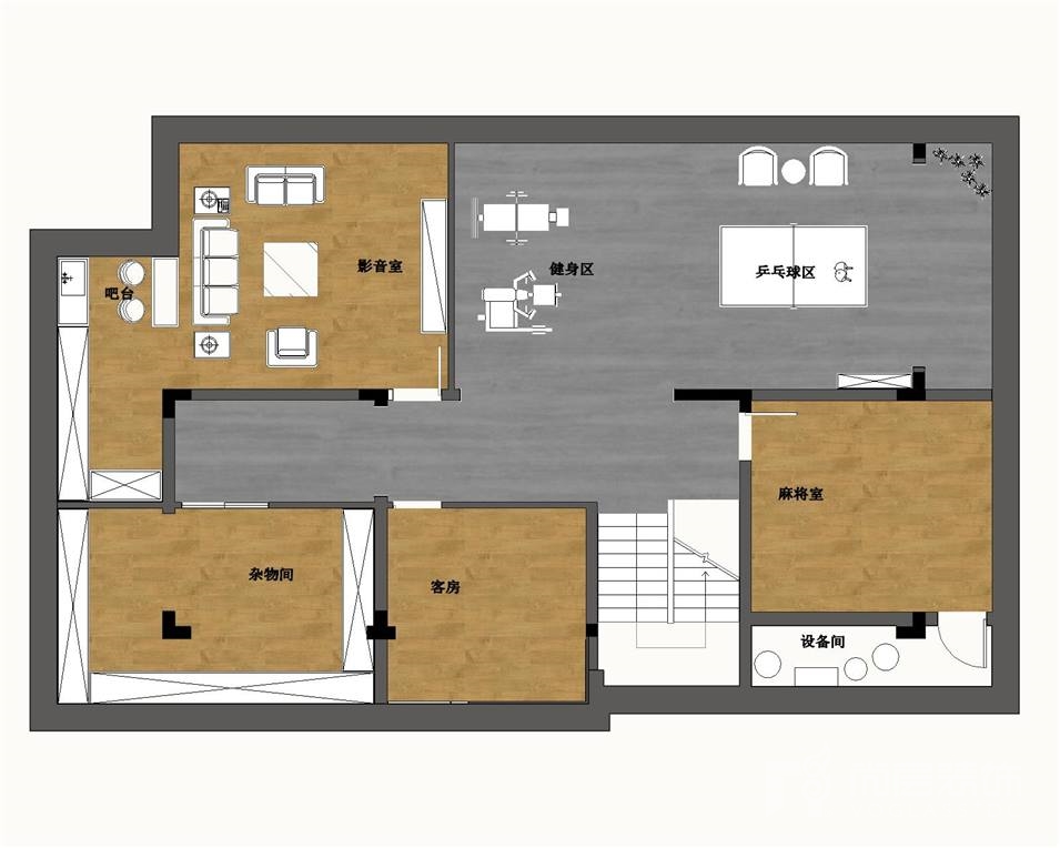 尚层别墅空间设计,世茂龙湾三期叠拼