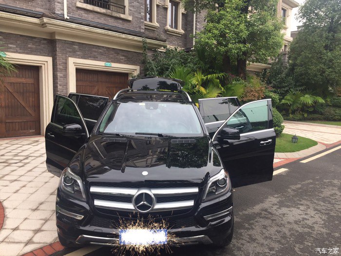 块头有大智慧终与你结缘2016款奔驰GL450提车作业