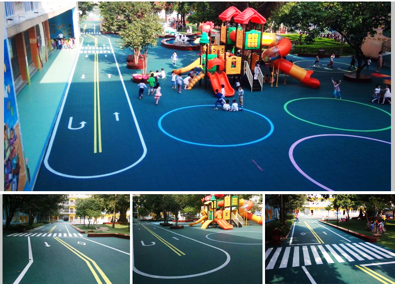 悬浮地垫弧形拼装,拼接地垫可以用在地板吗