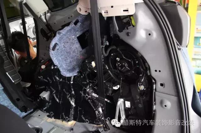 福特锐界低音炮喇叭,福特锐界升级bo音响12喇叭