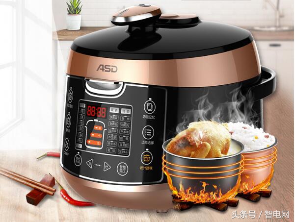 美味电压力锅使用教程,快速压力锅家用2-3人