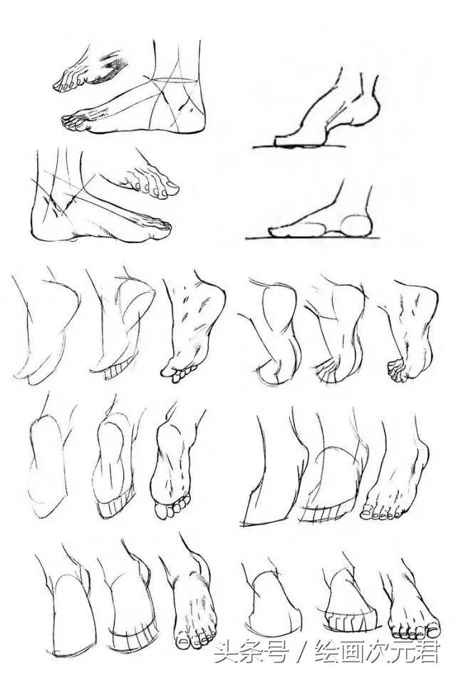 画好的人体结构画法,人体结构与动态基础教程