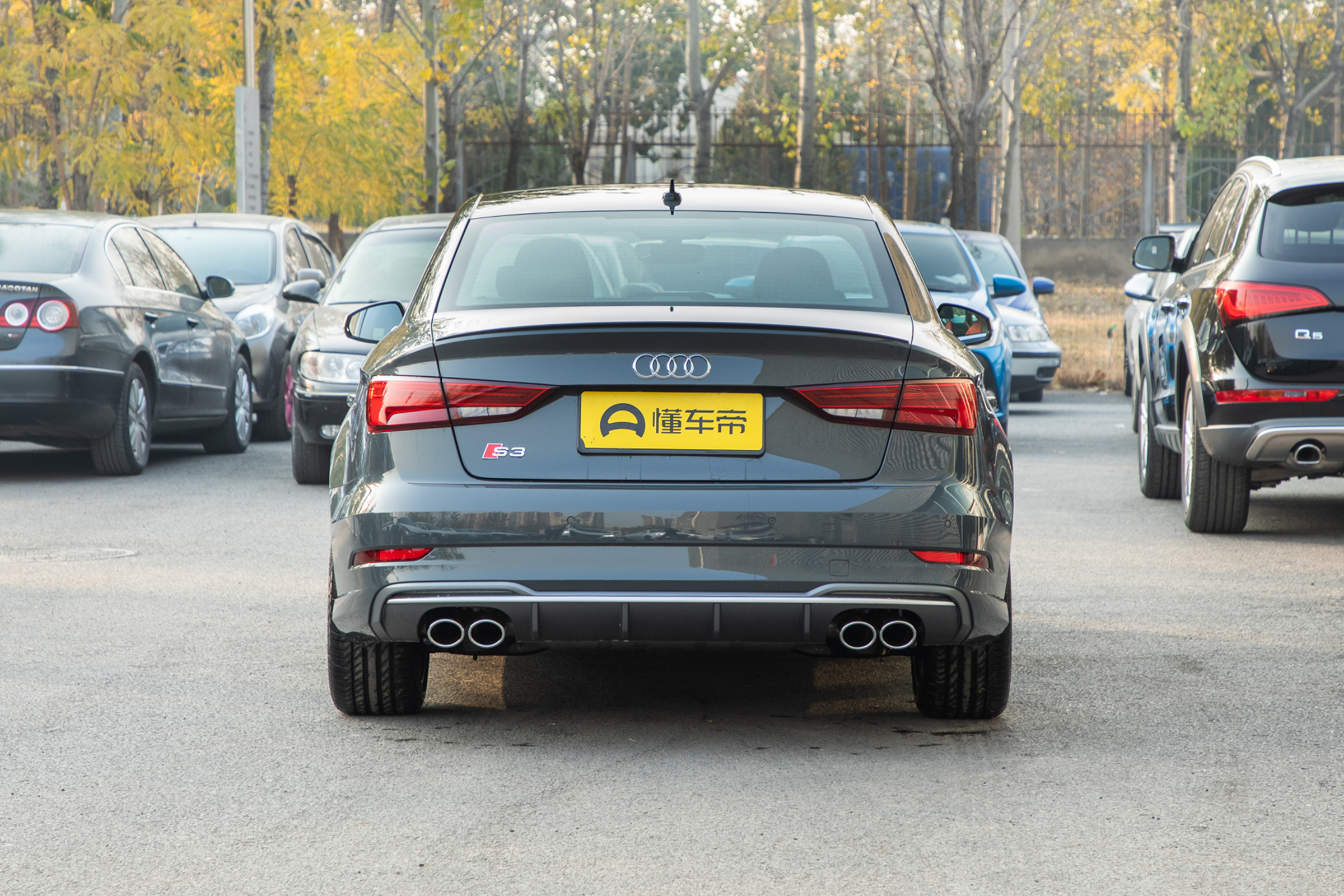 奥迪小钢炮s3,外观好看的小钢炮汽车