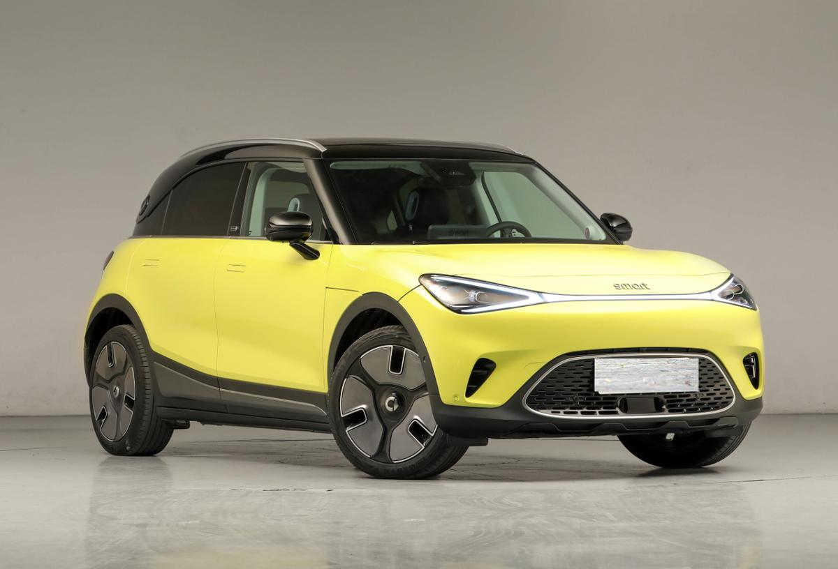 微型代步燃油车smart,自由的精灵试驾全新smart精灵1