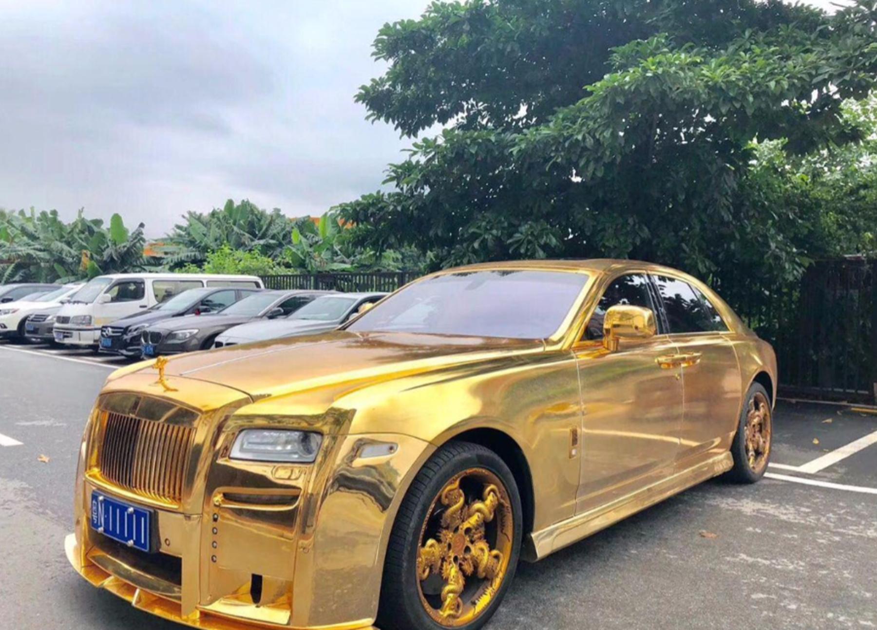 车牌为粤n11111的劳斯莱斯,劳斯莱斯黄金车牌