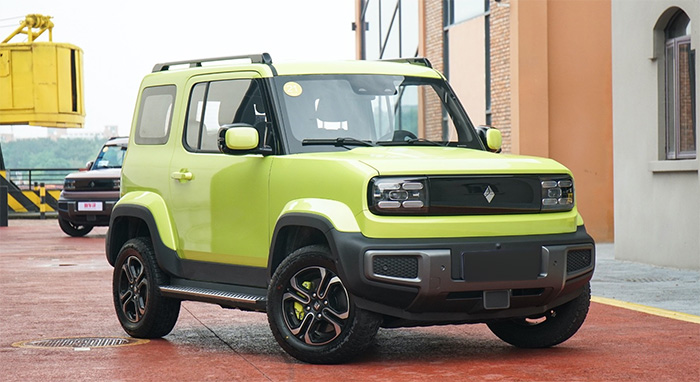 宝骏悦也与吉姆尼的尺寸比较,宝骏悦也和铃木吉姆尼尺寸对比